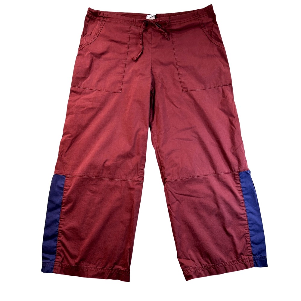 Be Present Agility Yoga Pants Womens Medium Burgundy Purple Corepower Yoga USA